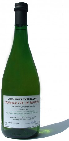 Bottiglia di Pignoletto